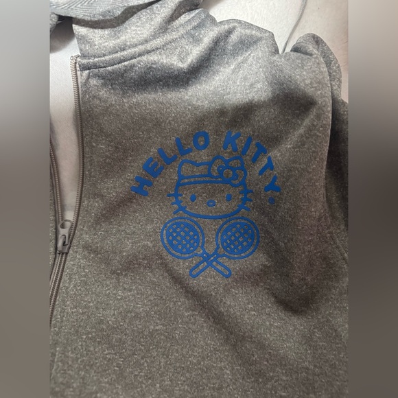Hello Kitty Gray Zip Up - Picture 3 of 5